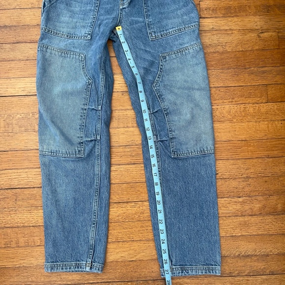 Pilcro The Wanderer Mid Rise Double Knee Jeans Size 26 - Picture 7 of 8